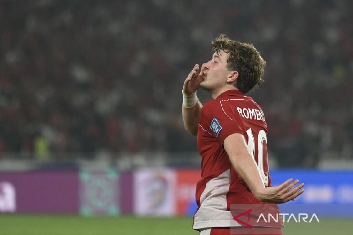 Penalty OLE Romany Bawa Indonesia Unggul atas China di Babak Pertama