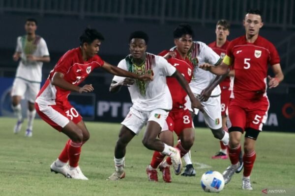 Hasil Pertandingan Persahabatan: Indonesia U-23 Takluk 0-3 dari Mali U-23